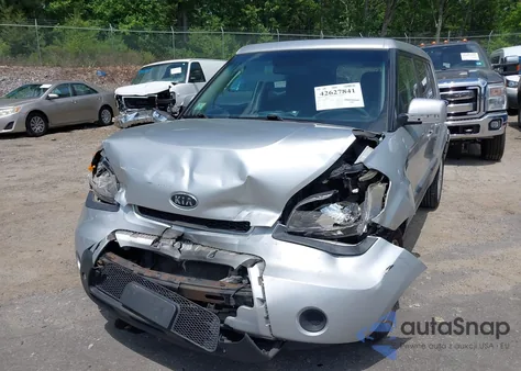 2011 Kia Soul + from USA, damaged, VIN KNDJT2A28B7346346